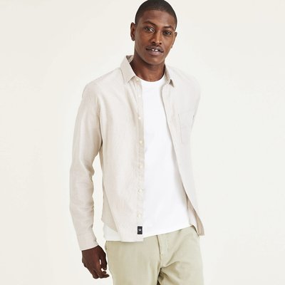 Chemise slim en coton à rayures DOCKERS