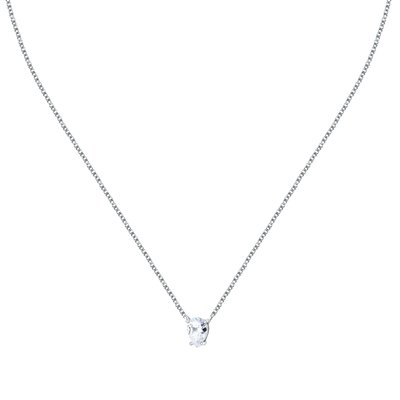 Collier en acier, cristaux, TESORI MORELLATO