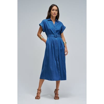 ROBE MIDI EN DENIM SALSA JEANS