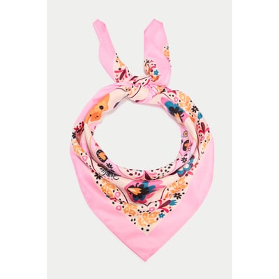 Foulard satiné soyeux CACHE CACHE