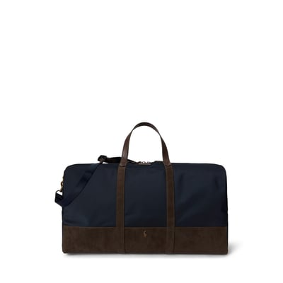 Sac de voyage, avec détails en cuir suédé POLO RALPH LAUREN