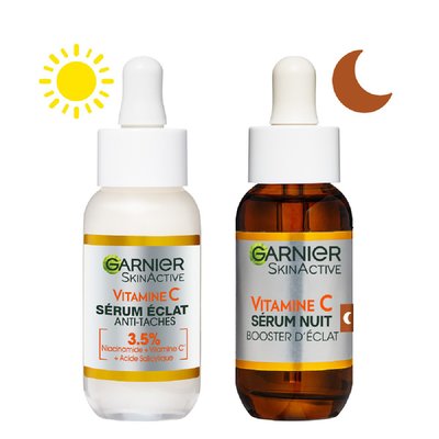 Coffret Duo Sérums Jour & Nuit Vitamine C GARNIER