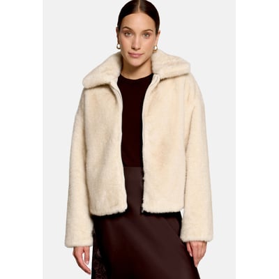 Veste en peluche à fermeture zippée ZERO