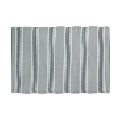 Tapis d'extérieur en polypropylène 120 x 180 cm Ethnique - Gris AUBRY GASPARD