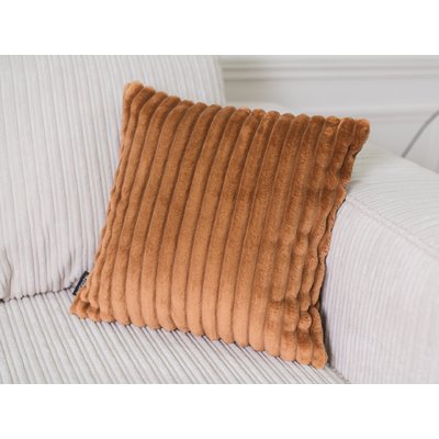Coussin velours côtelé 45x45 cm, OSLO BOBOCHIC