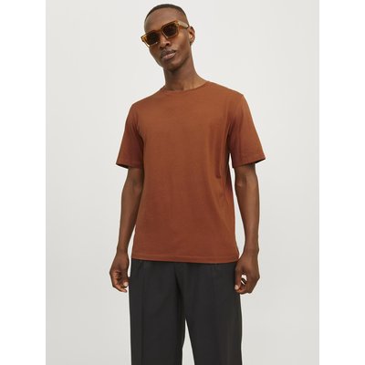 T-shirt col rond en coton bio JACK & JONES