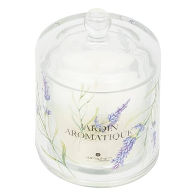 Bougie parfumée sous cloche verre OUDY ATMOSPHERA