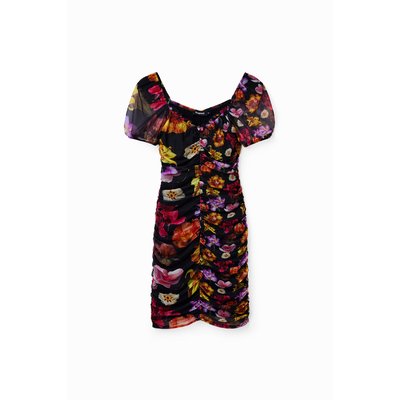 Robe courte froncée M. Christian Lacroix - BLACK - M DESIGUAL