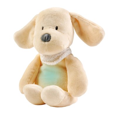 Sleepy veilleuse peluche Chien vanille - Lapidou NATTOU