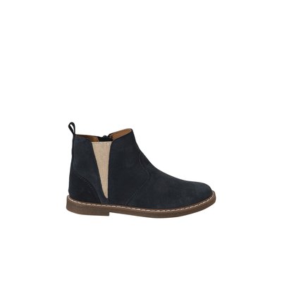 Boots élastiquées cuir enfant collection maternelle VERTBAUDET