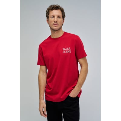 T-SHIRT AVEC BRANDING SALSA JEANS