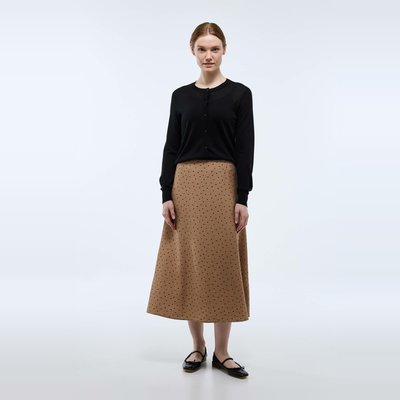 Jupe ample midi imprimée MONOPRIX
