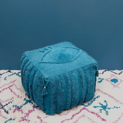 Pouf bohème carré SIVA SAPHIR NATTIOT