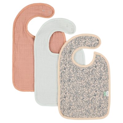 Lot de 3 bavoirs Lovely Leaves - Trixie TRIXIE