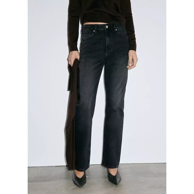Jean Matilda droit taille haute MANGO