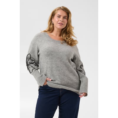 Pullover tricoté KAFFE CURVE