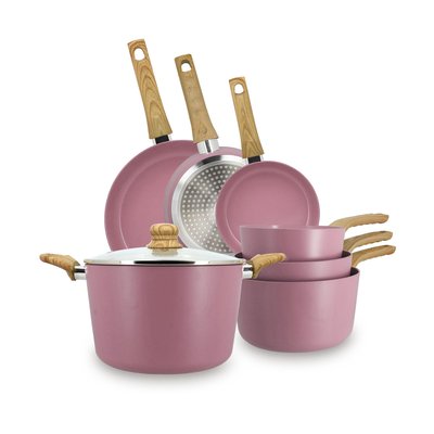 Set de 7 pièces en aluminium recyclé, COLORAMA MENASTYL