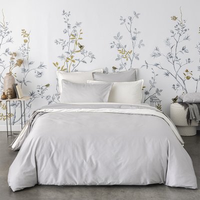 Housse de couette unie en satin de coton bio, NOBEL ALEXANDRE TURPAULT