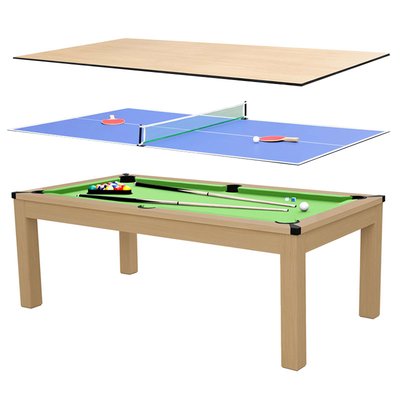 Table multi-jeux convertible, 8-10 personnes - STAN MISTER BABY FOOT