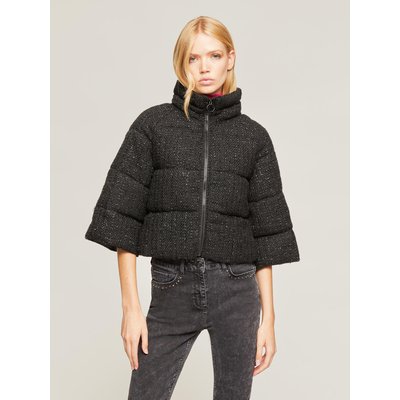 Cape rembourrée en tweed fil textile MOTIVI