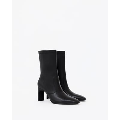 Bottines en cuir stretch à bout effilé VERNER MI MAI