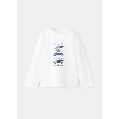 T-shirt 100 % coton imprimé MANGO BABY