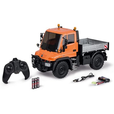 Véhicule radiocommandée 1:12 MB Unimog U300 2.4G 100% RTR orange CARSON