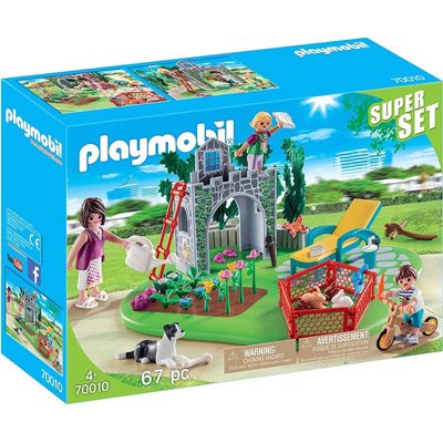 Playmobil 70010 superset famille et jardin PLAYMOBIL