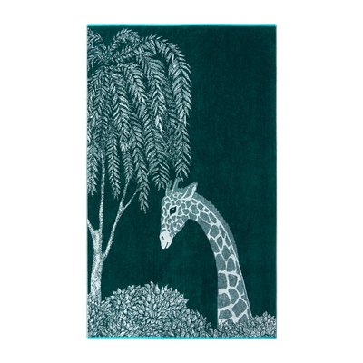 Serviette de bain  en velours,VIE SAUVAGE OLIVIER DESFORGES