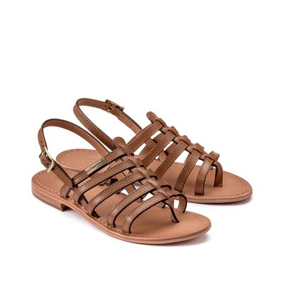 Sandalias de piel con suela plana LES TROPEZIENNES PAR M BELARBI