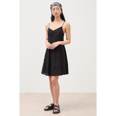 Robe col cœur à bretelles en coton BONOBO