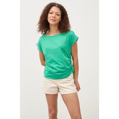 T-shirt ajusté col rond manches courtes BONOBO