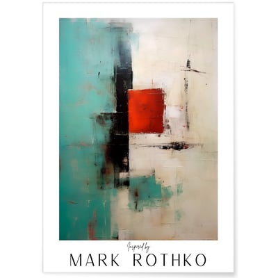 Affiche Mark Rothko n°1 L'AFFICHERIE