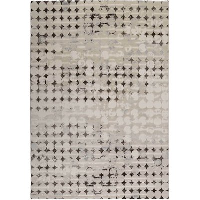 Tapis vintage à relief , VELVET SPOTS ESPRIT