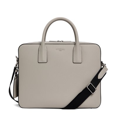 Porte document slim 14" Emile en cuir signarture T LE TANNEUR