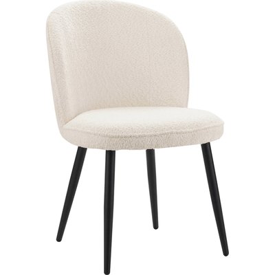 Chaise design  cassé pieds noirs confort moderne RECOLLECTION