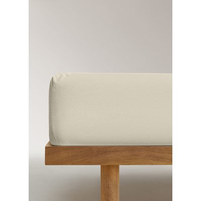 Drap-housse enfant coton lavé lit 90 cm MANGO HOME