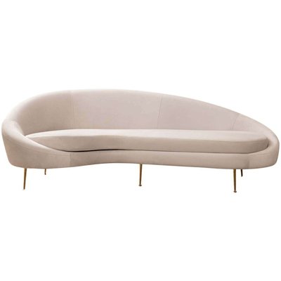 Canapé 3 places en tissu beige Eses HANAH HOME