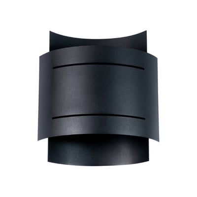 Applique Acier Noir G9 1 Hestia EDEN