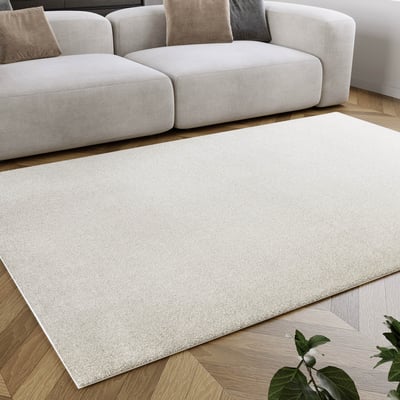 Tapis salon moelleux effet chiné ,  Manta HOMIE LIVING