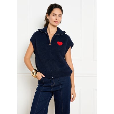 Pull sans manches zippé LOLALIZA