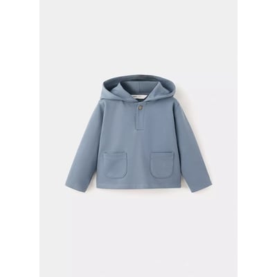 Sweat à capuche avec poches MANGO BABY
