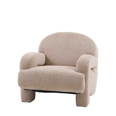 Aura Slubby Boucle Sculptural Armchair ÉDITÉ