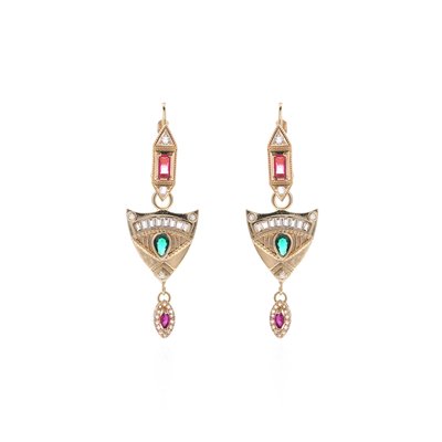 Boucles d'oreilles pendantes avec perles LYVIE HIPANEMA