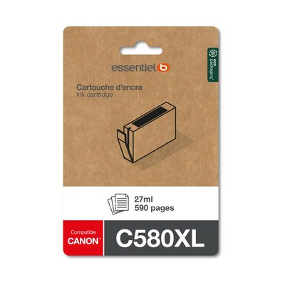 Cartouche d'encre C580 XXL Noir ESSENTIEL B