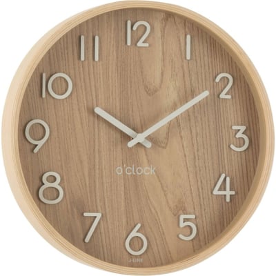 Horloge murale en bois RECOLLECTION