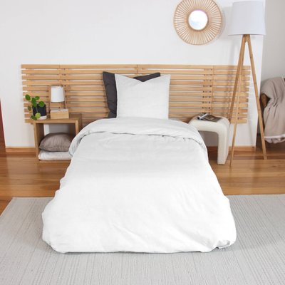 Parure de lit percale de coton blanc SKALA SWEEEK