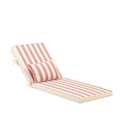 Coussin chaise longue, rayé,  Eolias DEFORA HOME