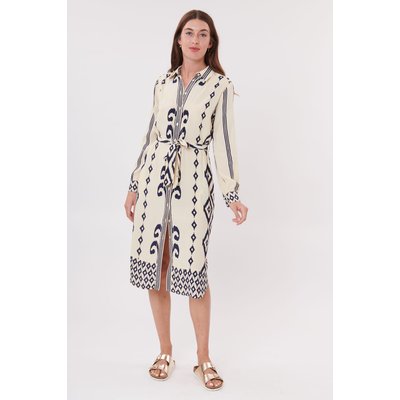 Robe chemise imprimée manches lognues TELICA DERHY