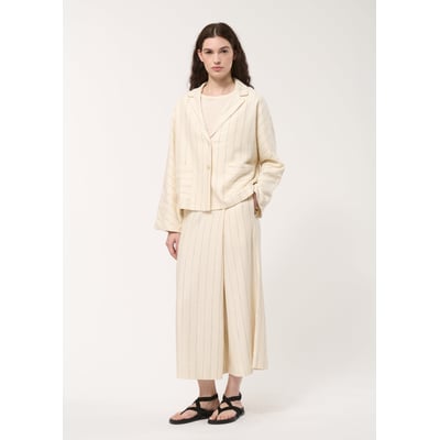 Veste tailleur oversize rayée HUMILITY